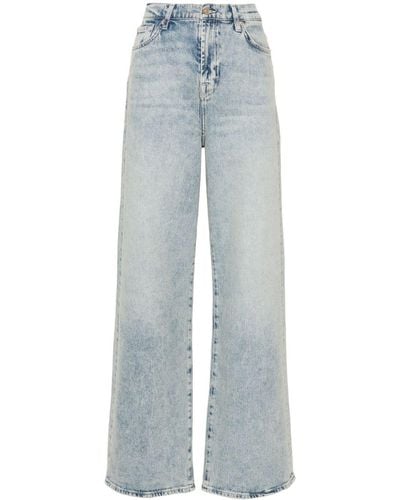 7 For All Mankind Scout Straight-leg Jeans - Blue
