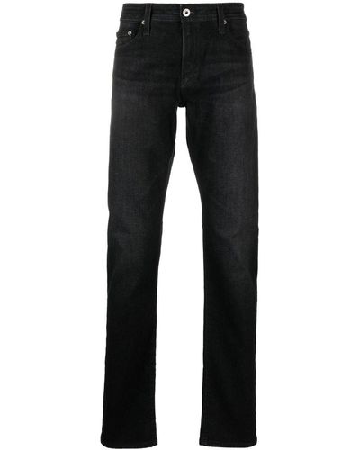 AG Jeans Tellis Straigh-leg Jeans - Black