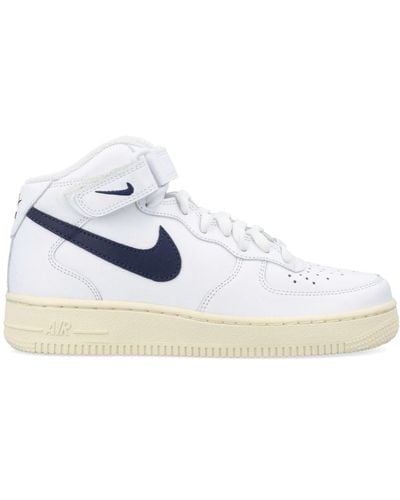 Nike Air Force 1 Mid Sneakers - Blue