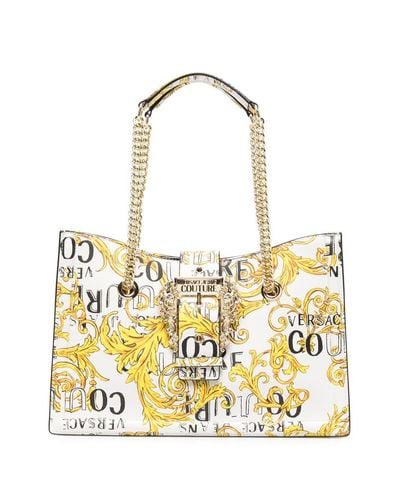  Versace Jeans Couture women tote bag black - gold