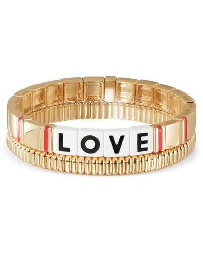 Roxanne Assoulin Golden Love Bracelet - Metallic