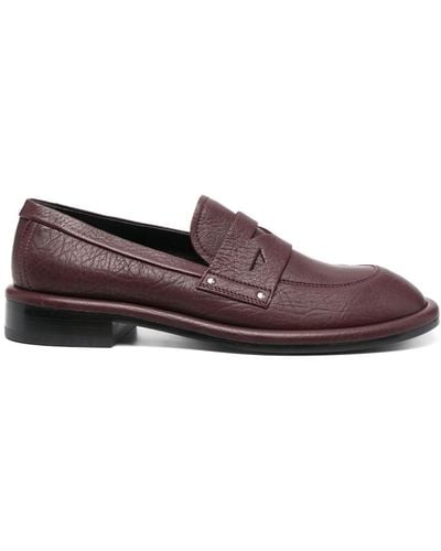 Agl Attilio Giusti Leombruni Alison Leren Loafers - Bruin