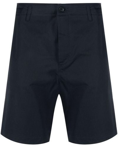 Filippa K Flynn Organic Cotton Shorts - Blue