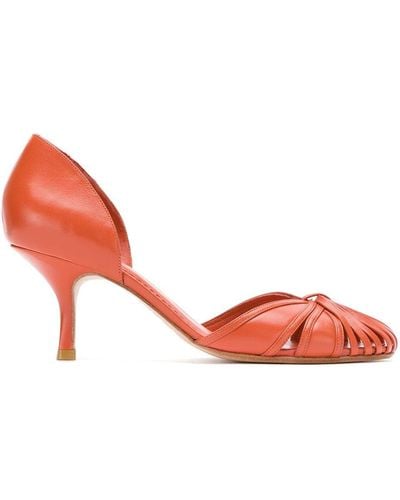 Sarah Chofakian Zapatos de tacón Sarah - Naranja