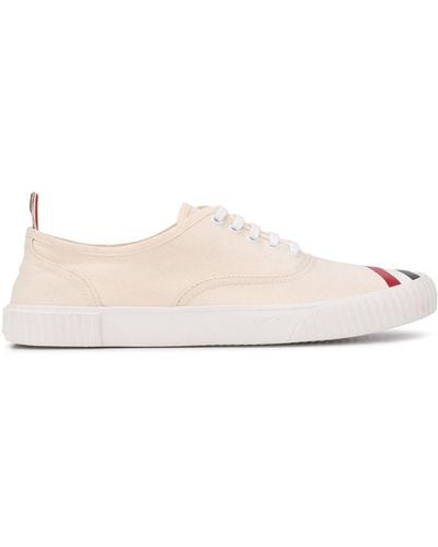 Thom Browne Heritage Canvas Sneakers - Roze