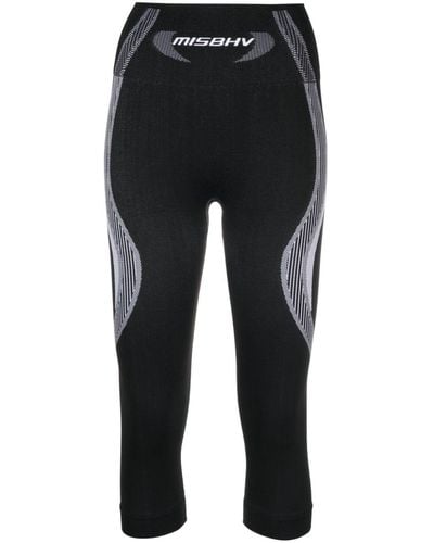 MISBHV Legging Met Logoband - Zwart