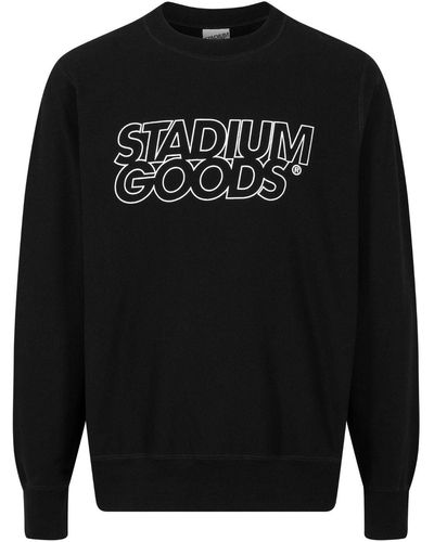 Stadium Goods Big Apple Sweatshirt mit rundem Ausschnitt - Schwarz