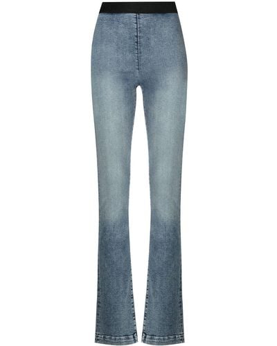 RTA Pantalon en jean Lais à coupe slim - Bleu