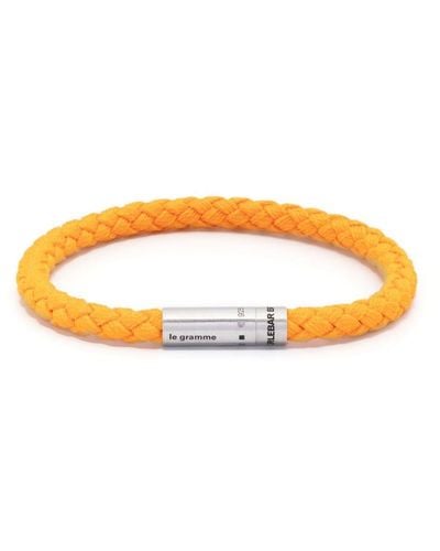 Le Gramme Le 7g Cable Bracelet - Orange
