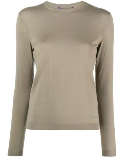 Ralph Lauren Collection Jersey con cuello redondo - Neutro