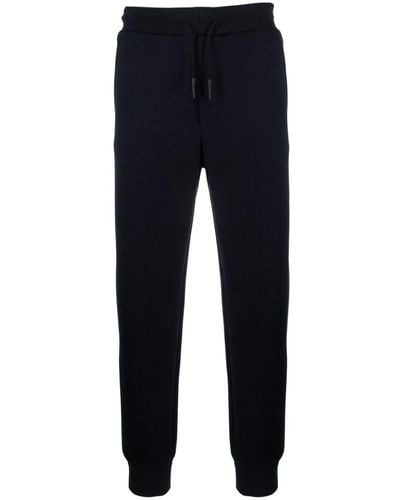 Zegna Tapered Track Pants - Blue