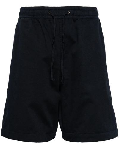 Universal Works Drawstring Cotton Shorts - Black