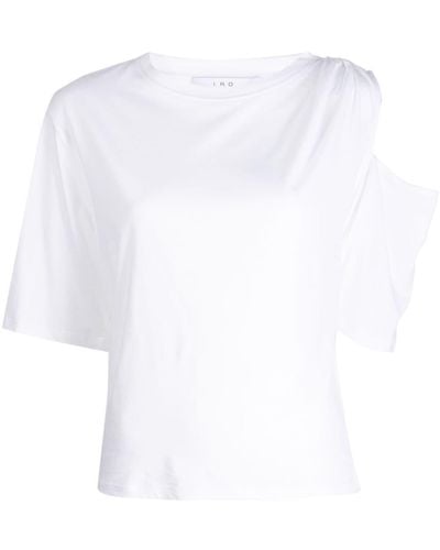 IRO Ipoli Cut-out T-shirt - White