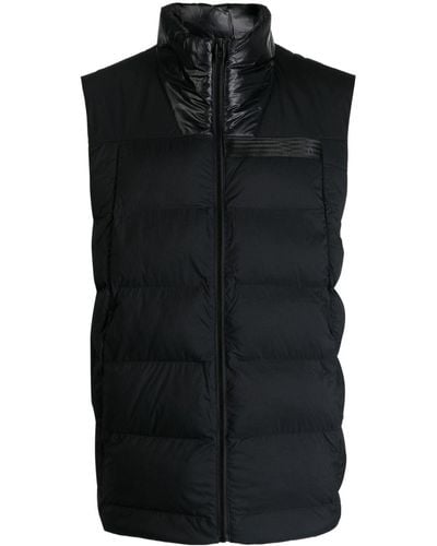 On Shoes Gilet con stampa - Nero