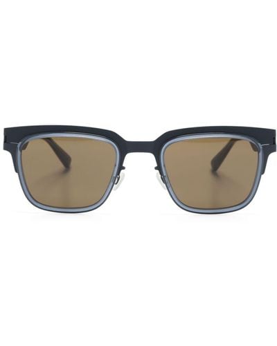 Mykita Raymond Clubmaster-frame Tinted Sunglasses - Blue