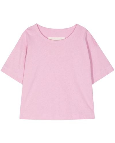 Toogood The Tapper Organic-cotton T-shirt - Pink