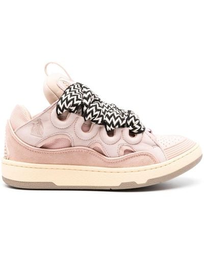 Lanvin Curb Trainers - Pink