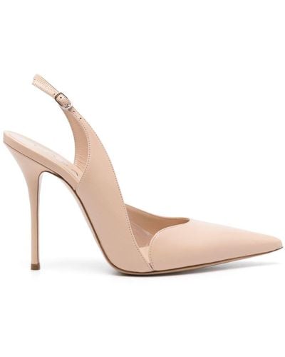 Casadei 120mm Leather Pumps - Pink