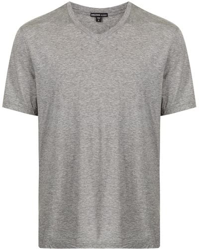 James Perse V-neck T-shirt - Gray