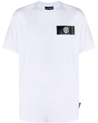 Philipp Plein T-shirt Tiger Crest Edition - Bianco