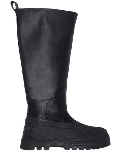 Axel Arigato Cryo Knee-high Leather Boots - Women's - Leather/rubber - Black