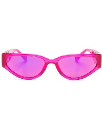 Linda Farrow Tomie Cat-eye Frame Sunglasses - Pink