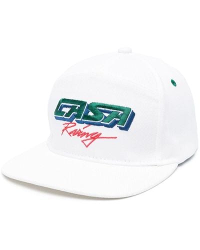 Casablancabrand Mütze mit Logo-Stickerei - Weiß