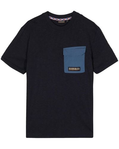 Napapijri Tepees Cotton T-shirt - ブラック