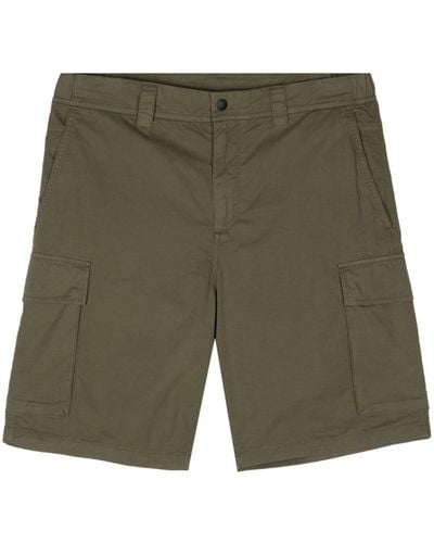 Woolrich Mid-rise Cotton Cargo Shorts - Green