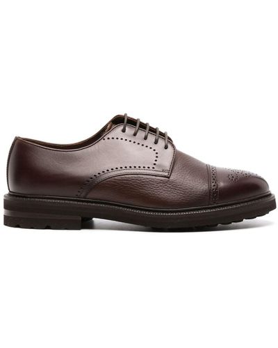 Henderson Chaussures oxford en cuir - Marron
