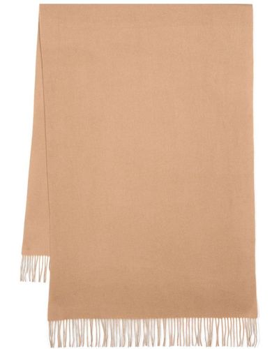 Claudie Pierlot Felted Fringed Scarf - Natural