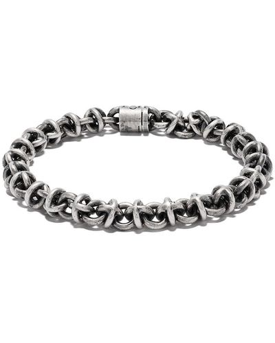 Le Gramme 29g Vintage Entrelacs Bracelet - Metallic