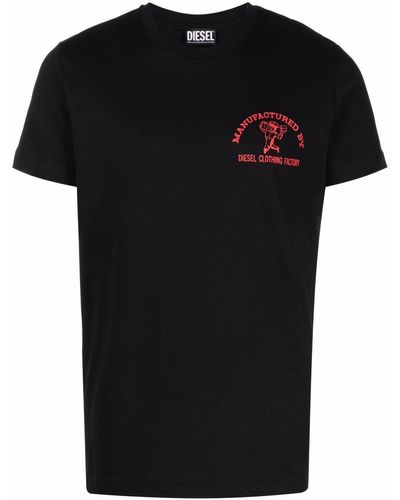 DIESEL ロゴ Tシャツ - ブラック