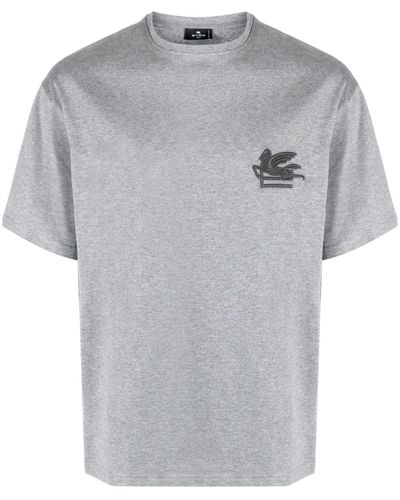 Etro Cotton T-shirt - Grey