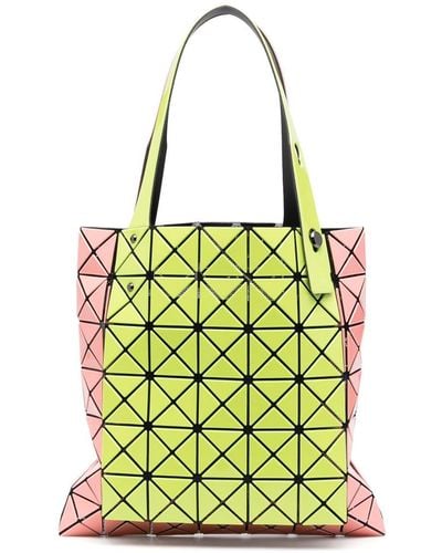 Bao Bao Issey Miyake Bolso shopper con diseño geométrico - Amarillo