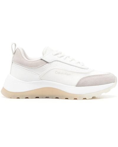 Calvin Klein Low-top Gradient Sole Sneakers - White