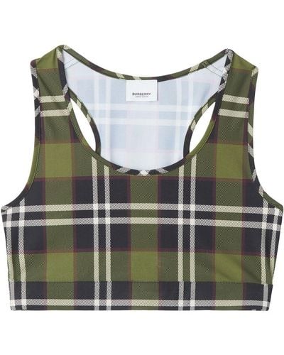 Burberry Cropped Top - Groen