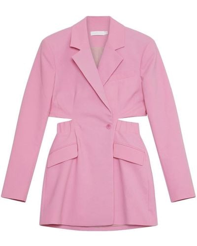 Jonathan Simkhai Mini-jurk Met Blazer - Roze