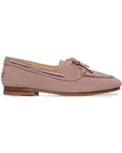 Bally Plume Boat Shoes - Brown