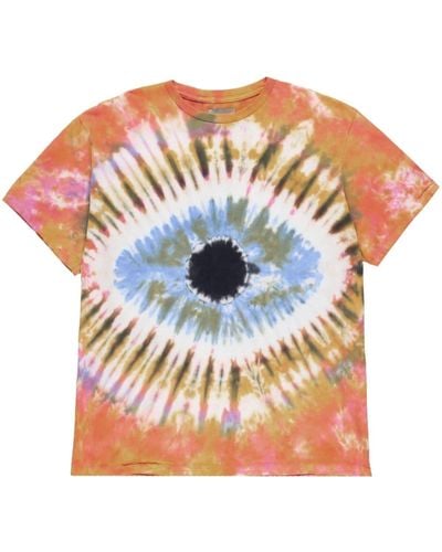 GALLERY DEPT. Eye Dye Cotton T-shirt - Orange