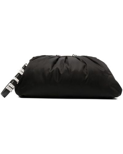 Philipp Plein Pillow Clutch Bag - Black