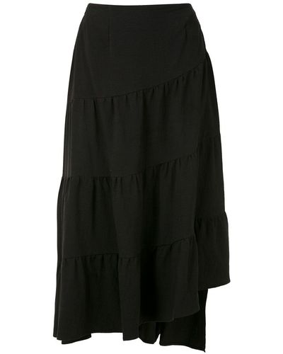 Olympiah Loyo Midi Skirt - Black