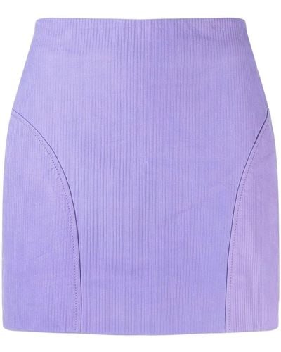 Remain Minifalda de pana - Morado