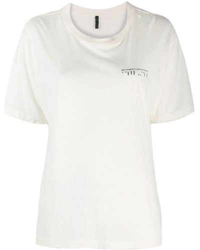 Unravel Project T-Shirt mit Logo - Weiß