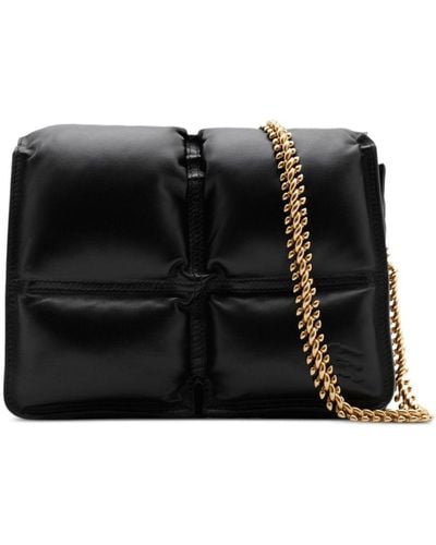 Burberry Snip Quilted Crossbody Bag - Black