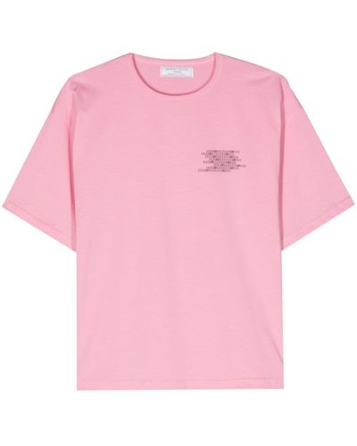 Societe Anonyme Bas Cotton T-shirt - Pink