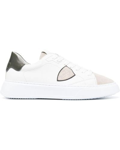 Philippe Model Temple Low Sneakers - And Sand - White