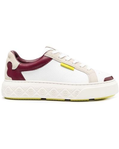 Tory Burch Ladybug Lace-up Sneakers - White