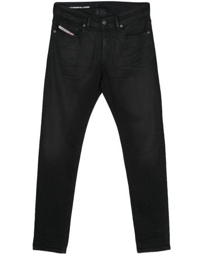 DIESEL Sleenker Low-rise Skinny Jeans - Black