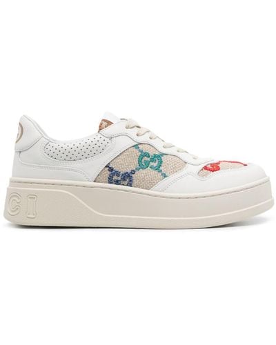 Gucci GG Low-top Sneakers - Wit